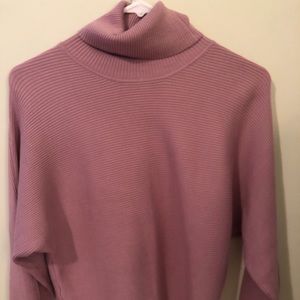 Pink Rose ribbed sweater
